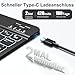 Vobafe Bluetooth Tastatur mit Telefonhalter für iOS/Android/Windows, Kabellose Tablet Tastatur für iPad/iPhone/Samsung/Laptop, Ultradünn Deutsche QWERTZ iPad Keyboard, 7 Farben Beleuchtete, Schwarz