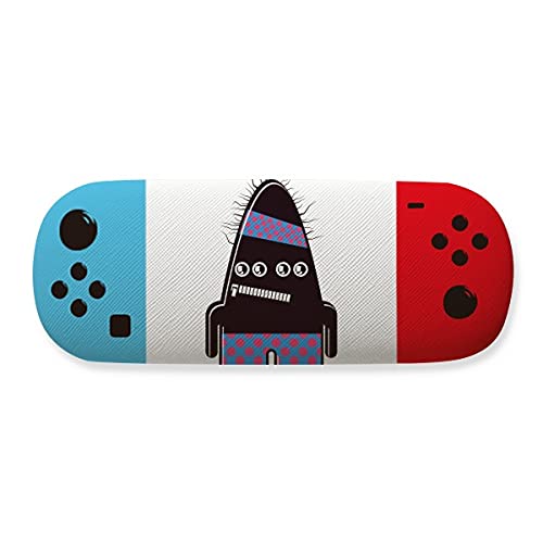 Étui de rangement pour lunettes compact Universe and Alien noir
