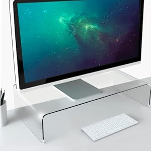 semper plastic Acrylglas Monitorständer