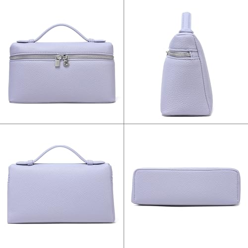 Image of Rejolly Small Crossbody Bag for Women Leather Top-Handle Pouch Purse Shoulder Handbag