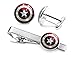 Captain America Cufflinks, The Avengers Jewelry, Shield Tie Clip, Superhero Wedding Party and Groomsmen Gift Gifts, Geek Geeky Present Presents