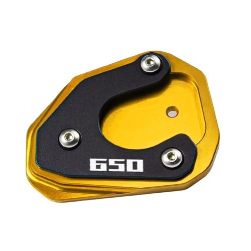 Support plaque béquille latérale à haute stabilité pour moto 800MT et 650MT