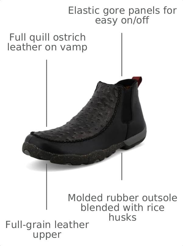 Image of Twisted X Men's 4 inch Chelsea Driving Moc Boot