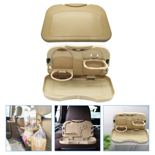 Portavasos para carro multifuncional beige 2 pcs miniatura 6