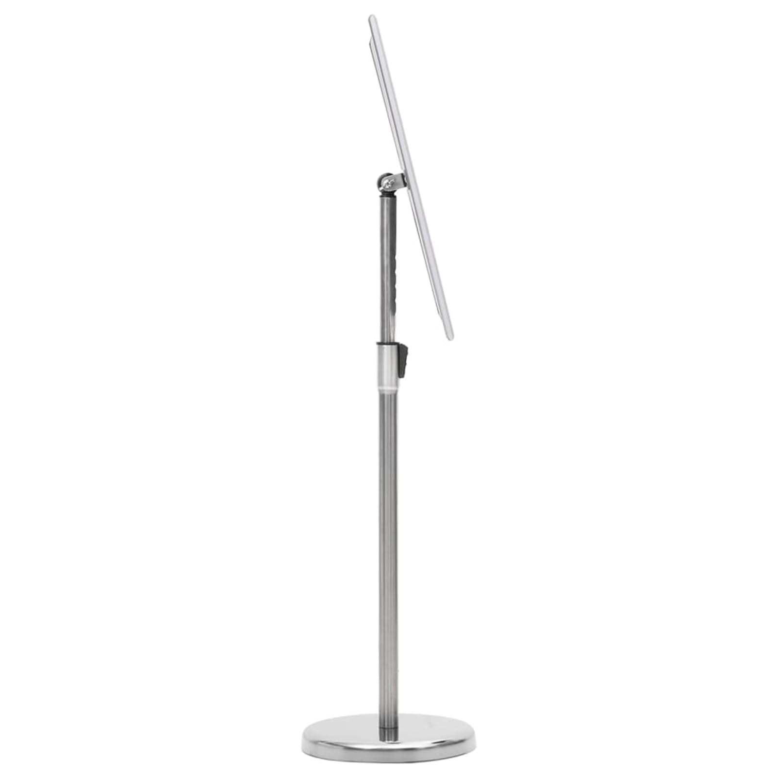 Kundenstopper Plakatständer A3, höhenverstellbar, Aluminiumlegierung, Silber, mit PVC-Folie, Klicksystem, Info-Ständer für Werbung, Restaurant, Büro 51207