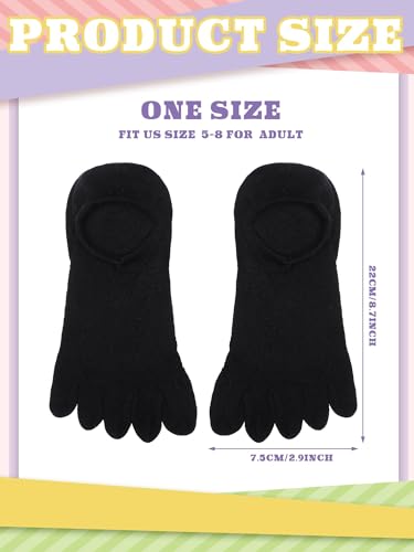 Image of Bencailor Women Toe Socks Cotton