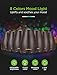 InnoGear Essential Oil Diffuser, Premium 5-in-1 Diffusers for Home Scent Aromatherapy Diffuser Air Desk Humidifier for Bedroom Large Room Office 7 Color LED 2 Mist Mode Waterless Auto Off, Brown