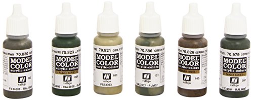 Vallejo German Infantry Paint Set, 17ml