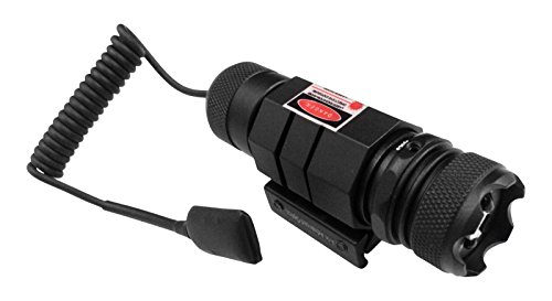 Ade Advanced Optics HB06-1 Triple Duty Class IIIA Blue/Violet Laser Sight with Picatinny Mount, Black