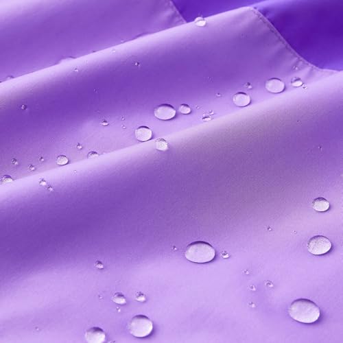 Image of MGEOY Kids Rain Jackets Waterproof with Hood Lightweight Rain Coats for Girls Boys