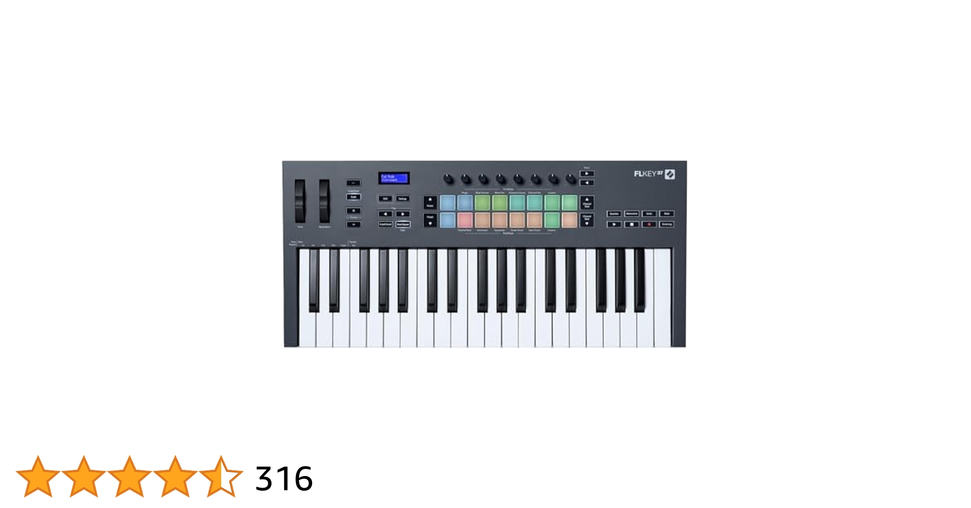 Novation flkey37 MIDIキーボード flstudioに 箱あり Novation flkey37 MIDIキーボード flstudioに 箱あり 楽器・機材