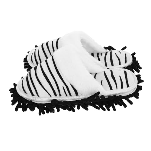 Pantoufles à poussière amovibles pour nettoyer le sol sans se baisser à la maison - 2