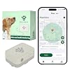 OxiLeash GPS Tracker for Dogs [12 Month Membership Included] — Real-Time Location Tracking, Virtual Fence Escape Alerts, Heart Rate & SpO2 Health Monitoring, Waterproof, Collar Included
