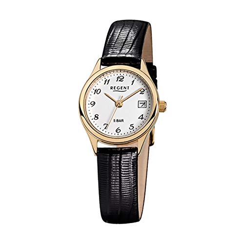 Preisvergleich Produktbild Regent Damenarmbanduhr 7228.45.19 Leder F327