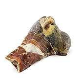 🐾 HUESO PARA PERROS 100% NATURAL: los dos medios huesos enrollados con jamón para perros de GesPetFood contienen las características y beneficios de los huesos naturales. Ideal para el cuidado de las encías de tu perro de manera natural. La producción de nuestras fábricas está basada en estándares IFS Food lo que nos ha permitido superar con éxito las homologaciones del Ministerio de Agricultura y Alimentación del Gobierno de España y de la “US Drug and Food Administration” de Estados Unidos.