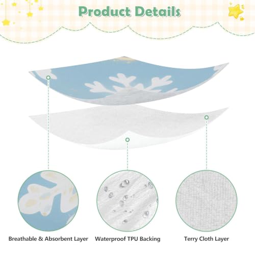 Drap de berceau imperméable pour la magie des nuits de Noël - 6