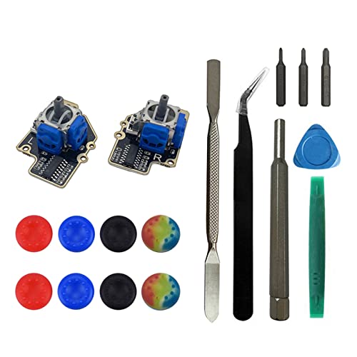 Onyehn Electromagnetic Joystick Module,Replacement Joystickes(Compatible with MEDA and MHDA Models) for Steam Deck(2 Pack)