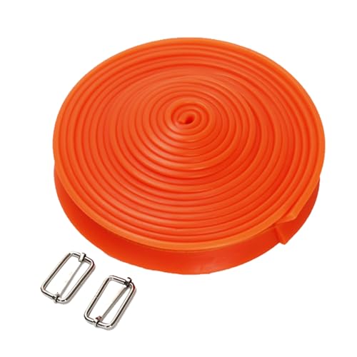 NOENNULL Banda de Resistencia Banda Elástica para Dominadas de Asistencia para Dominadas de Tensión para Entrenamiento Atlético de Entrenamiento de Goma de Resistencia (Naranja)