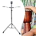 Bongo Stand Support Adjustable Height Bongo Practice Drum Holder, Instrument Holder for Djembe Congas (20.47inch x 42.13inch)