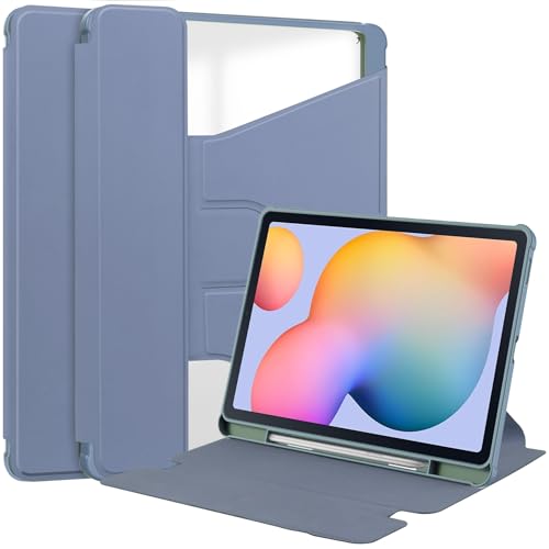 Coque Samsung Galaxy Tab S6 Lite pivotante à 360 degrés avec rabat folio