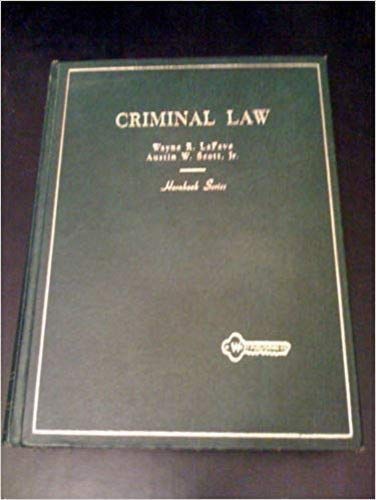 Handbook on Criminal Law