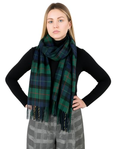 Achillea Long & Wide Scottish Tartan Plaid Shawl Wrap – Soft Cashmere Feel Winter Scarf, Outlander-Inspired Christmas Gift4
