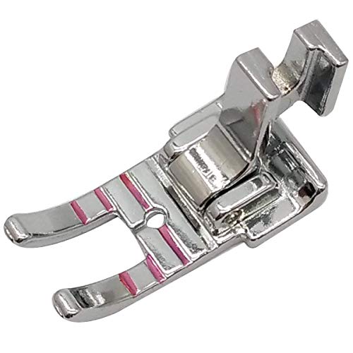 NGOSEW Pie de máquina zurcido 1/4" metal para Singer miniatura 1