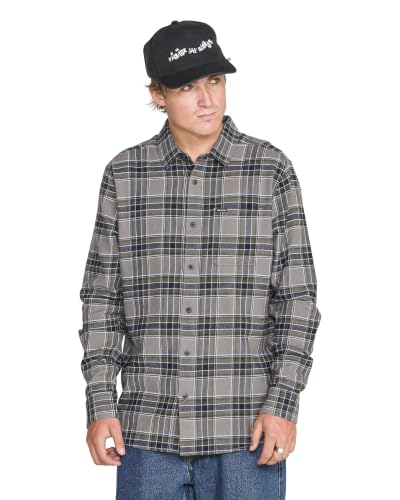 Image of Volcom Men's Caden Plaid Long Sleeve