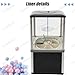 CUTANGELAR Industrial Candy Dispenser, Load Capacity 7kg, Toy Vending Machine - Game Store Coin Operated, Retail Store Free Electricity Candy Machine(Black)
