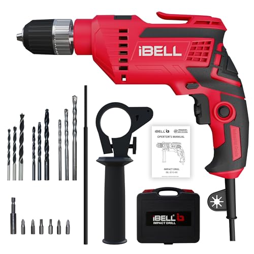 IBELL Impact Drill ID13-80, 650W, Copper Armature, Chuck 13m...