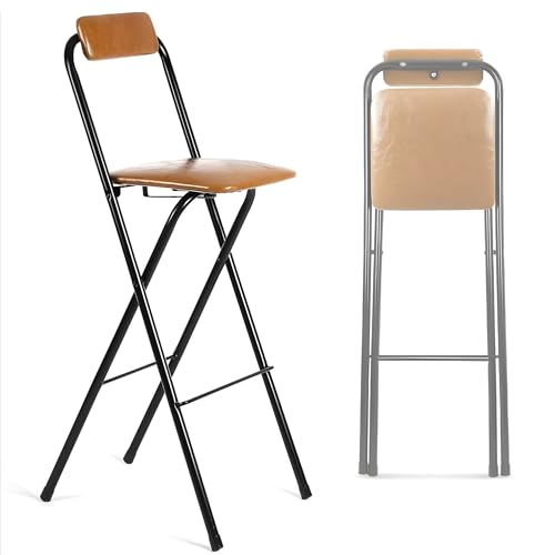 Taburete plegable con respaldo silla plegable