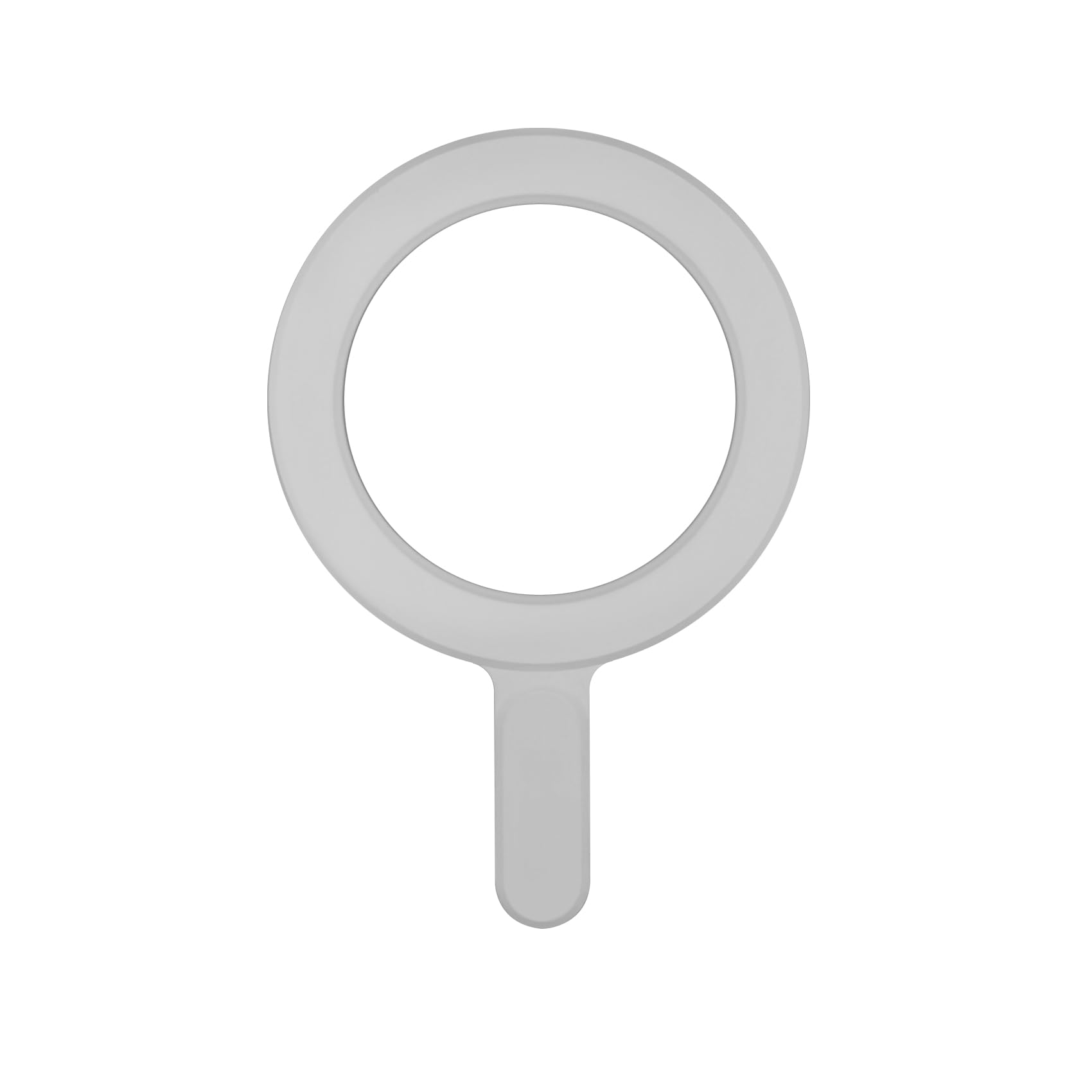 Celly, Anello Magnetico Adesivo Ultra Sottile con Adattatore, Compatibile con tecnologia Magsafe per Smartphone e Caricatore Wireless Ricarica Rapida, Colore Bianco