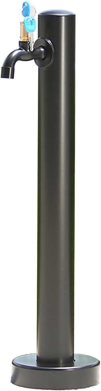 KJoBDwz Freestanding Column Faucet Stainless Steel Vertical Garden Water Column with Lock Faucet，Antifreeze Yard Hydrant, for Garden Farm & Backyard Use
