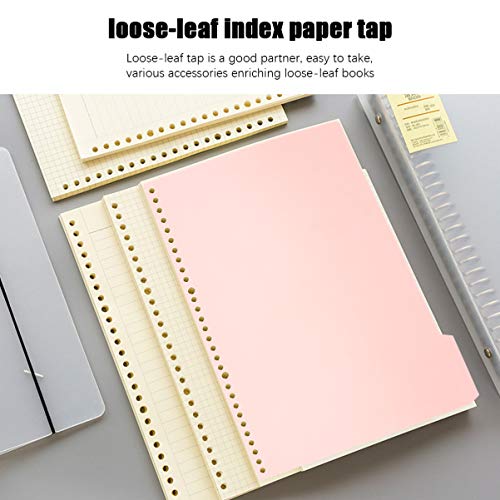 5 Inserir Guia De Fichário De Índices Divisores De Encadernação Divisórias Inseríveis Guia Inserível