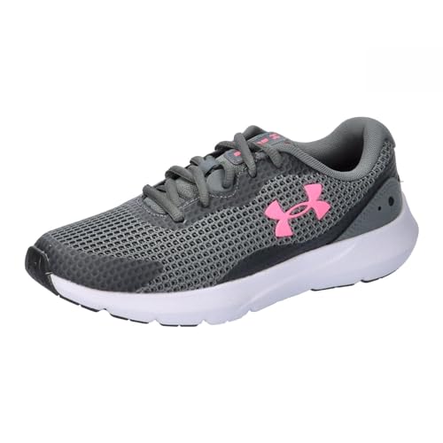 Under Armour Damen Ua W Surge 3 Laufschuhe, Pitch Gray White Cerise, 41 EU