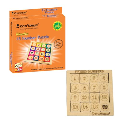 Image of Braintastic Wooden Jigsaw Assorted Puzzle-Pack of 24(3x8 DIY), Build, Color, Play, Art & Craft Birthday Return Gifts, Party Pack Return Favors for Kids 4+ Year with 12 Colors Each Puzzle