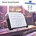 Lightweight Music Stand For Digital Pianos, Sturdy Sheet Music Holder For P, Psr, Ypt, Ew, Np, Kbp, Dgx Keyboards