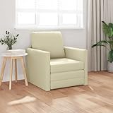 Dimensions et capacité Ce canapé-lit mesure 74x77x81 cm avec une largeur d'assise de 60 cm et supporte jusqu’à 110 kg par siège, offrant un meuble living room robuste et confortable adapté à divers espaces.