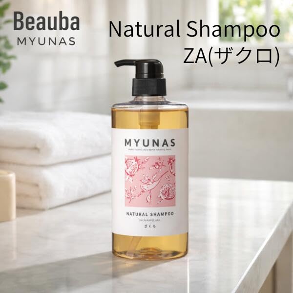 Amazon | 200360ミュナス ナチュラルシャンプー ZA（ザクロ） 1L