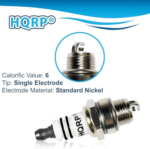 Hqrp 4-Pack Spark Plug Replace For Ngk Bm6A 6021/5921 Spark Plug, For Champion Cj8 Cj86, M7/L7T/Cj8/1560, For Vehicle, Motorcycles, Atvs, Snowmobiles, Boat Engines thumb #4