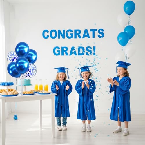 Image of TONIFUL 4 Set Blue Balloon Stand Balloon Centerpieces for Table Decorations