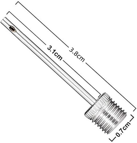Miniatura 2 de Paquete de 100 agujas de bomba de baloncesto, bombas de bola, agujas de inflado, agujas de bomba de aire para pelotas deportivas