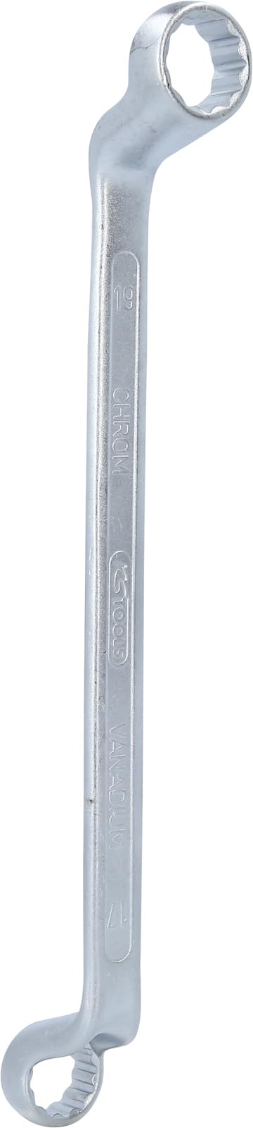 KS Tools 517.0811-E Chiave poligonale a 2 bocche,piegata,17x19mm su rimorchio