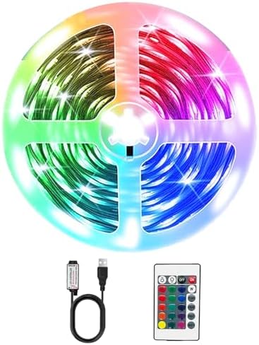 LED Strip Lights 16.4ft LED Lights for Bedroom,TV Backlight, Part...