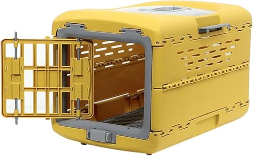 �y�b�g�L�����[ �q��P�[�X �܂肽���� �P�[�X �y�b�g�L�����[�P�[�X �L�p ���p ���L���p�n�[�h�N���[�g �ʋC�� ���C ���s ���[�֗� �y�� �q��A���{�b�N�X �L�����s���O�L�����|�[�^ �y�b�g�L�����[ �n�[�h�^�C�v (S 48*30*32cm,�S�[���f��)