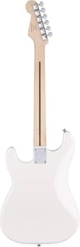 ギター Squire Bullet Stratocaster White Guitarra elétrica Squier by Fender Bullet Stratocaster para