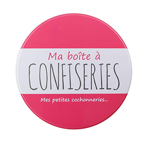 LA BOITE a Scatola di Metallo, 22 cm x 22 cm x