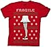 Produktbild A Christmas Story Fragile Leg Lampe Herren Rot T-Shirt | XL