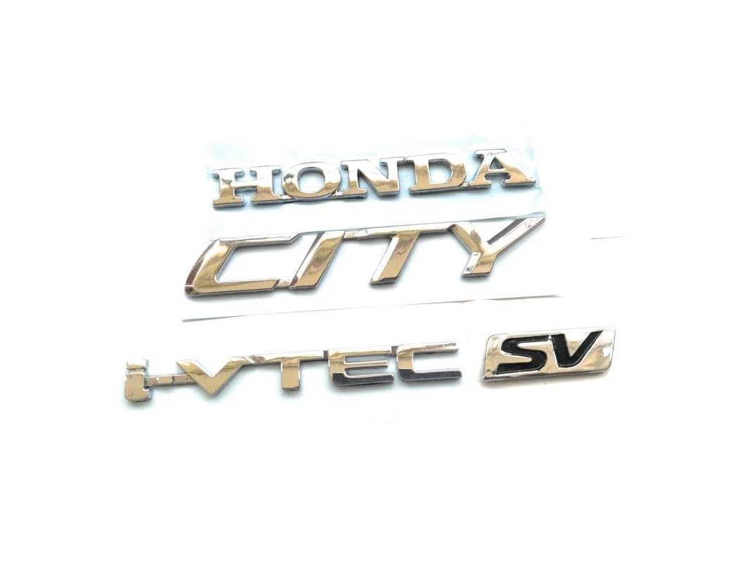 CAR Badge Emblem Monogram Logo Decals wrap Sticker Symbol 3D Compatible with City VTEC I-VTEC KIT21-image-29