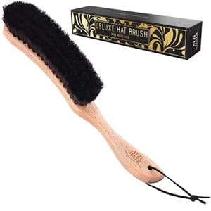 Hat Brush Clothes Brush for Suits Lint Brush Felt Cowboy Hat Cleaner Suit Brush Laundress Lint Roller Wool Cashmere Velvet Furniture Pet Hair Cleaning Kit 100{b13794532221bd7716b1630afd9d7d94fcba1925a8b0df34bdffa89758f7d763} Horsehair Bristle